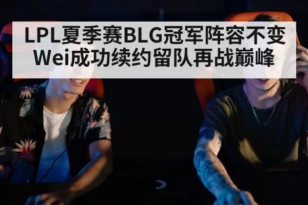 LPL夏季赛BLG冠军阵容不变 Wei成功续约留队再战巅峰